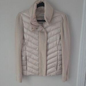Calvin Klein Beige Women's Puffer Jacket